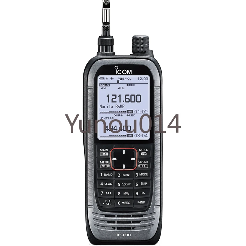 Ic-R30 Ricevitore A Banda Ultra Larga Ricevitore Di Comunicazione Gps Integrato Dual-Band A Doppia Frequenza Walkie Talkie Marino Icom