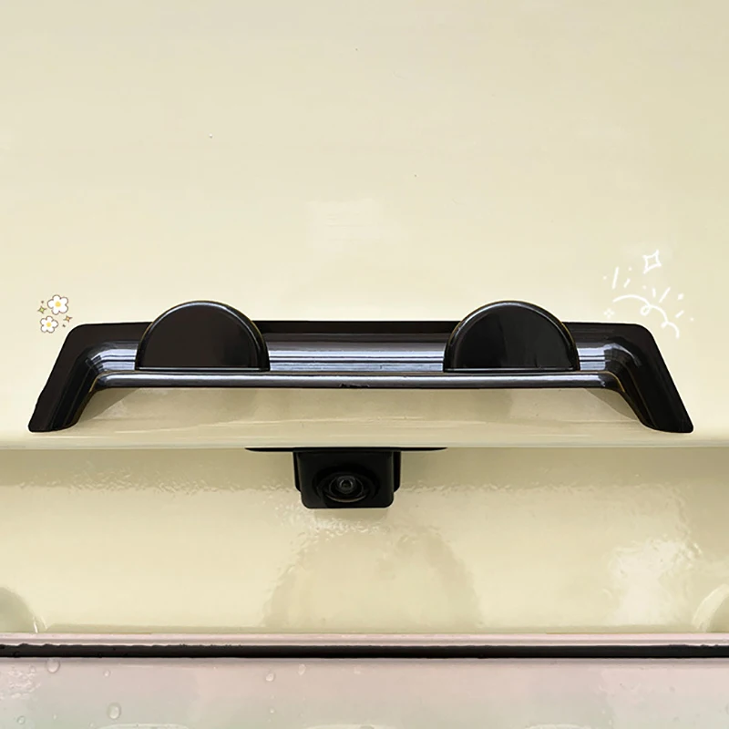 Car Reversing Mirror Camera Rain Shield Car Modification Outdoor Rainproof Waterproof Shield Auto Decoration Exterior Accessorie