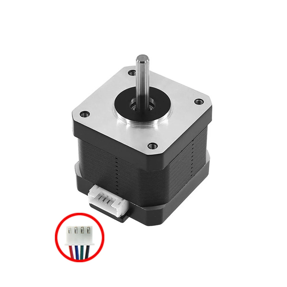 3D 프린터 CNC 타각기 스텝퍼 모터, 42 스텝퍼 모터, 17HS4401, 17HS4401S, 2 상, 4 라인, 38mm, 높은 DC3.6 V