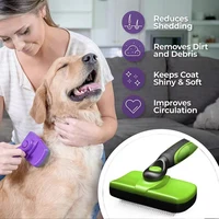 2026 Cleaning Slicker Brush for Dogs and Cats Pet Hair Brush for Shedding Long and Short Hair Cat and Dog Grooming Tool 4