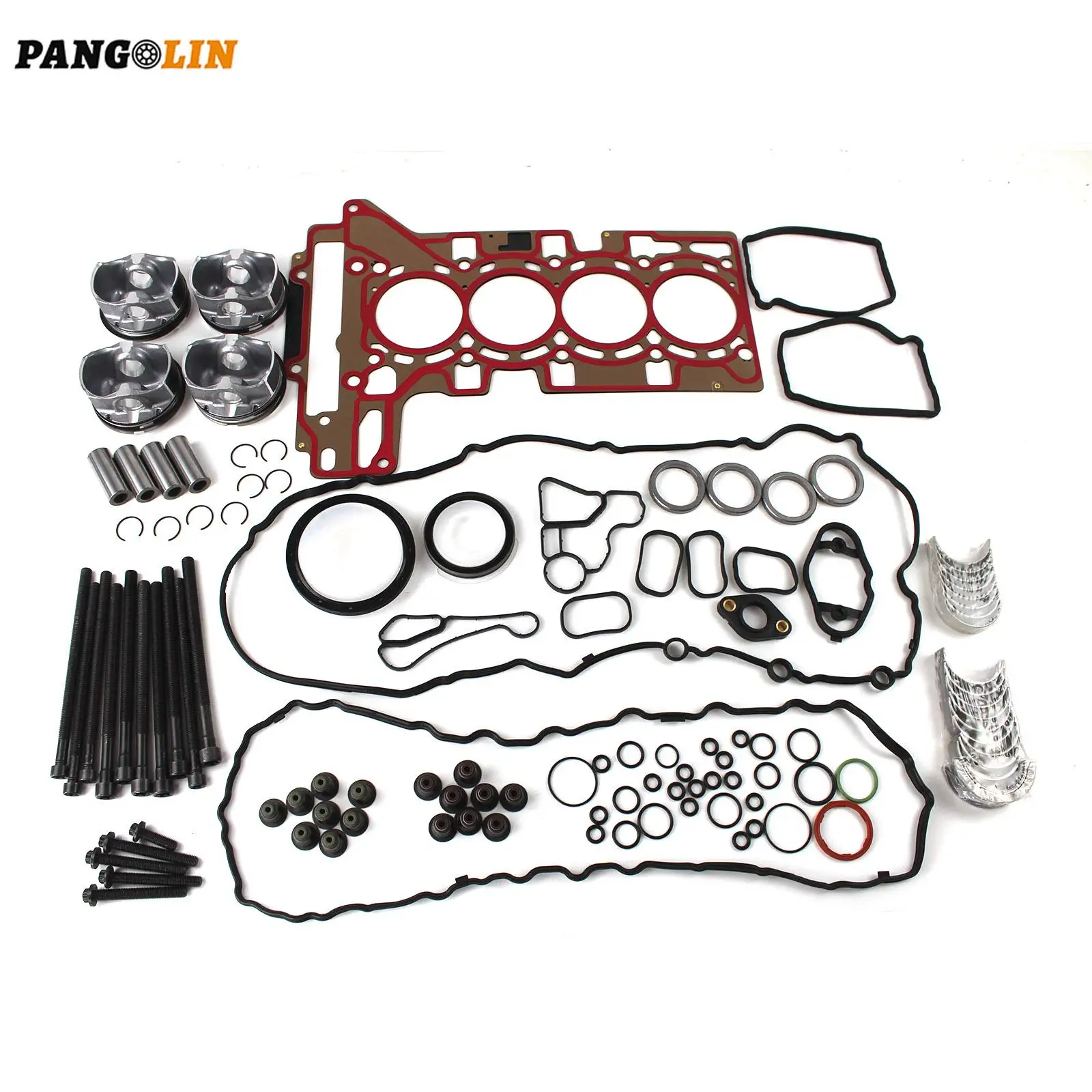 Engine Piston Overhaul Rebuild Kit CR 101 Crankshaft Camshaft Conrods