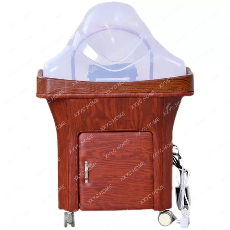 

Для массажа головы спа фумигационный массажер питательный шампунь для волос Мобильная кровать