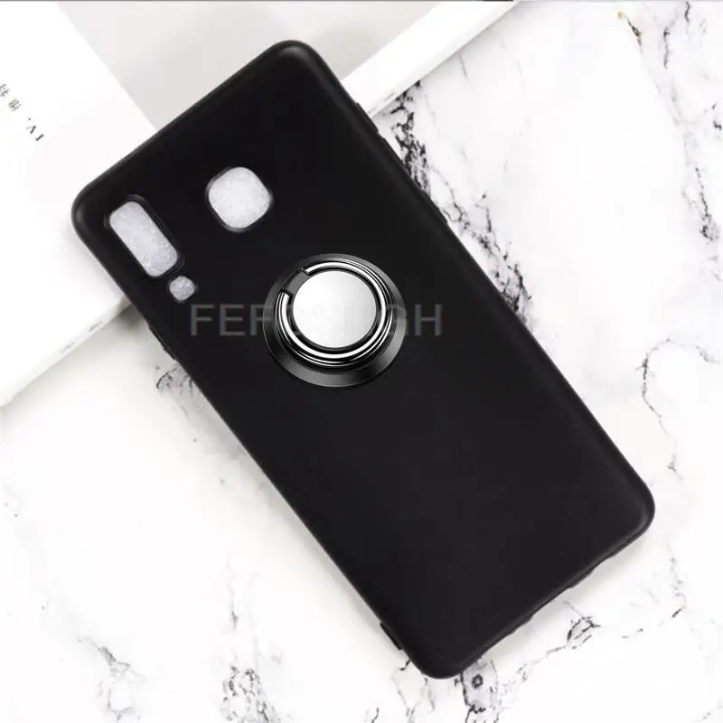 Per Samsung Galaxy A8 Star Galaxy A9 Star 6.3 "Staffa Di Supporto Per Anello Posteriore Tpu Custodia Protettiva Per Telefono In Silicone Morbido Anti 