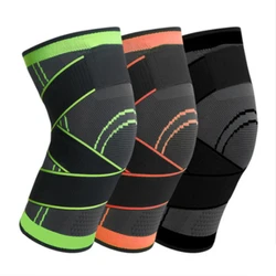 Nylon Breathable  Pressurize Latex Thread Knee Pads Keep Warm Bandage Outdoor Cycling Hiking Fitness Running  Protective Gear