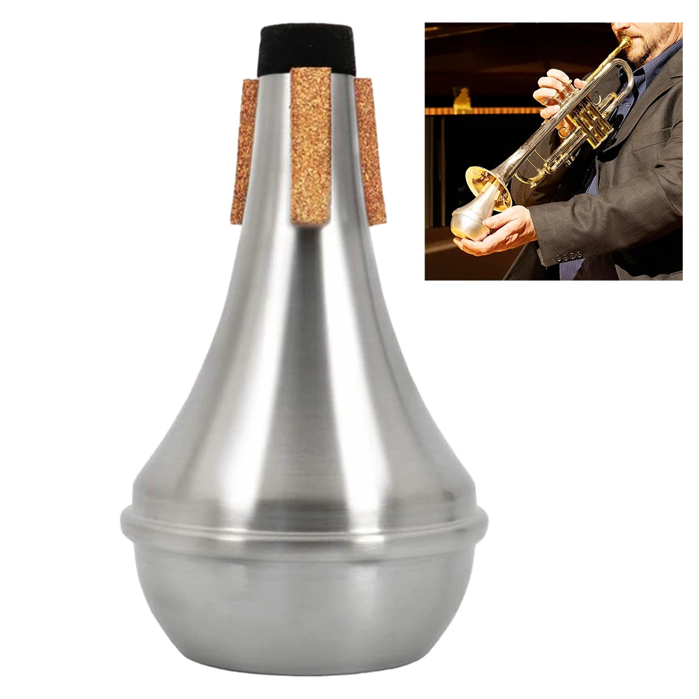 Trumpet Instrument Trumpet Silencer with Cork Reduces Volume 60-70Percent for Performance Practice