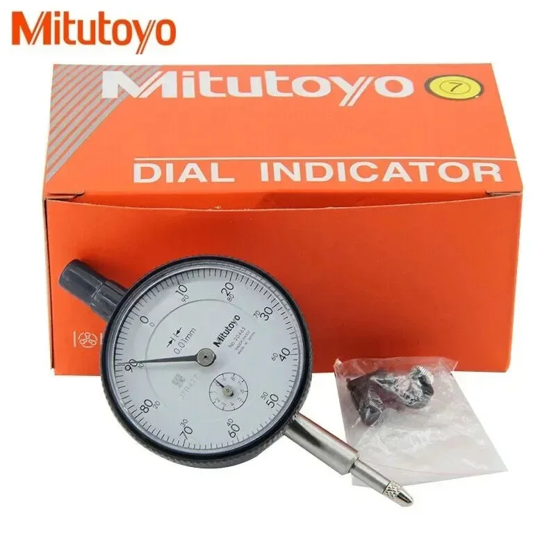 Mitutoyo 2046S Standard Plunger Dial Indicator 10mm Gauge Test Inspection Dial Gauge Standard Plunger Multimeter Tools Gau dial indicator gauge dial indicator
