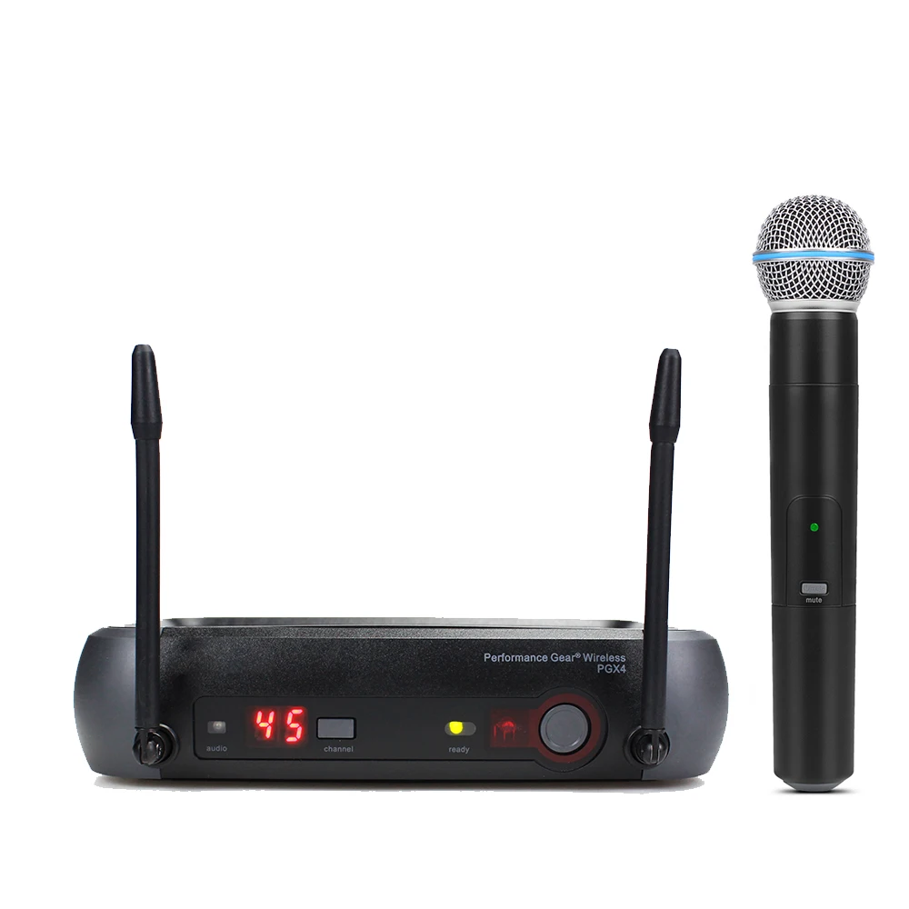 wireless mic Professional portable PGX4 wireless recording microphone, better use and more convenient to carry best microphone for streaming Microphones