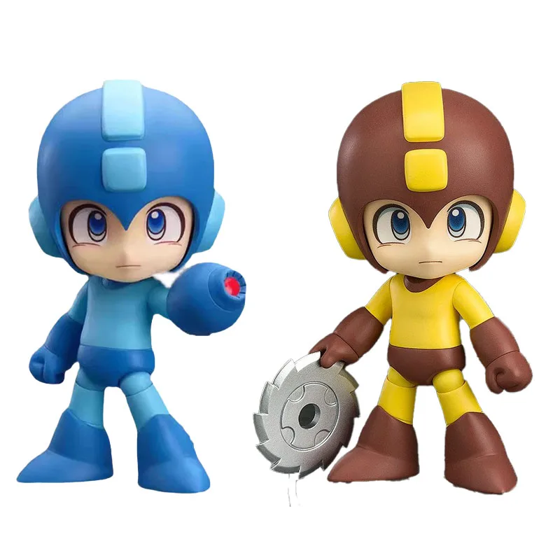 

Оригинал, оригинальный, с хорошей улыбкой, нэндороид 556 556b, модель Rock man Megaman, анимационный персонаж, экшн-игрушка
