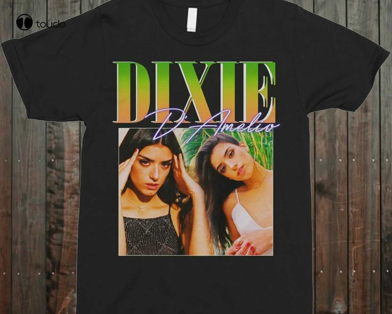 Dixie D'Amelio 90S Girocollo T-Shirt Vintage Tee Shirt