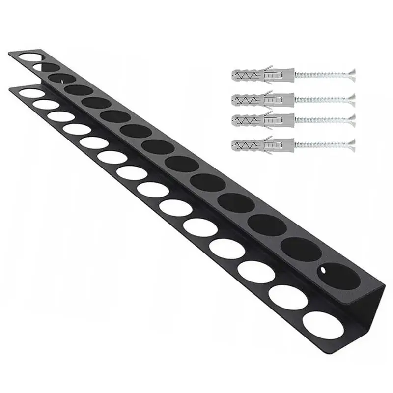 Screwdriver Holder Rack Steel Plier Storage Mount For Wall Hand Tool Storage and Organization for Workshop Workbench Basement
