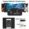 3 Inch HiFi Fever High Power Bluetooth Subwoofer Three-Way Active Speaker 5.1 Wooden PC Home Theater Audio Set 8Ω Fiber Coaxial 3