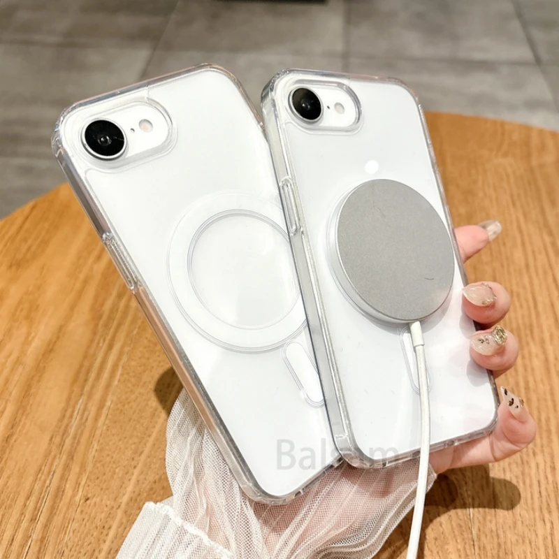 Ultra-Thin HD Clear Magnetic Slim Case with Hard Plastic Cover