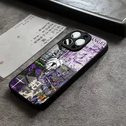 Anime E - Evangelione - s Themed Glass Phone Case - IPhoneXS Max (Black1)