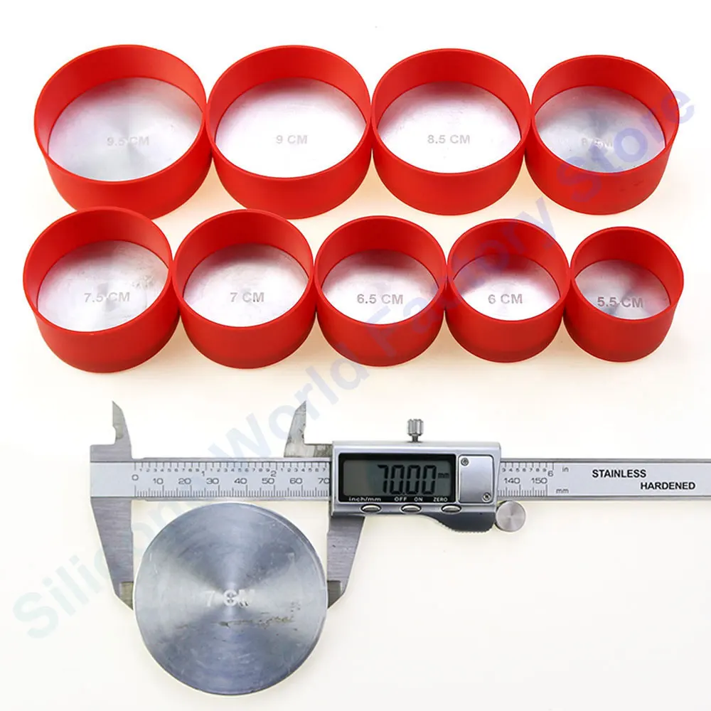 Description Picture 4 of itemSilicone Cup Bottom Cover 7.0CM Heat Insulation Coaster Sleeve Water Cup Cover Sheath 70MM AntiSlip Bottle Sleeve 17 Colors