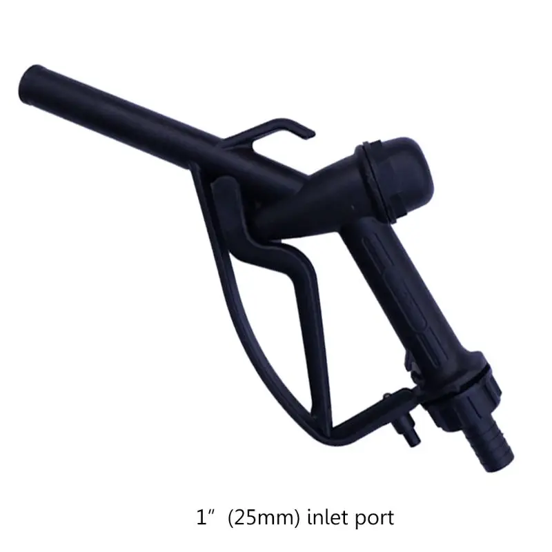 P82D 3/4"/ 1" Heavy Duty for Diesel Nozzel Max Flow 45 Liters/Minute PP Body Multifucntional Fuel Gun Hose Trigger Nozzle