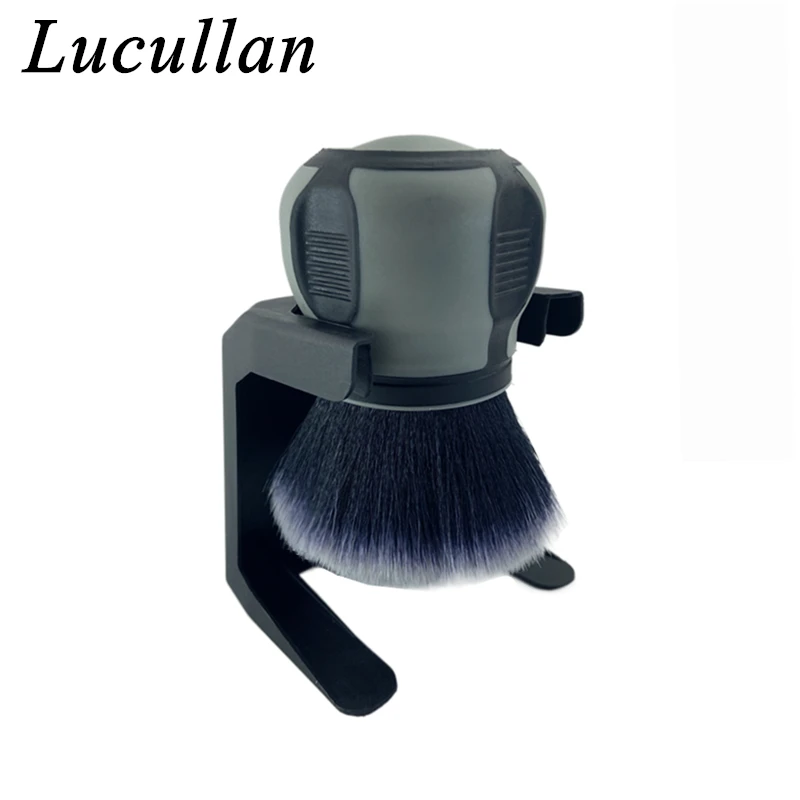 Lucullan High Dense Durable Bristles with Storage Holder Inside&Outside Large Area Dusting Cleaning Tools