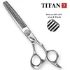 Titan 6inch cut well hair dressing professional barber hair scissors for hair 3