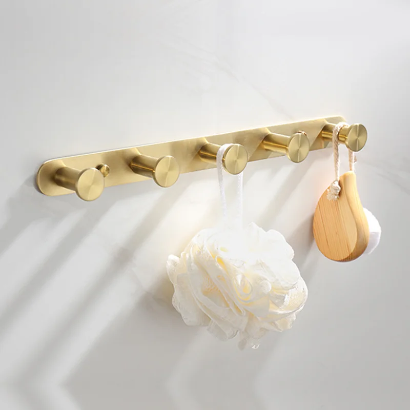 Brushed Gold Bathroom Hardware Set 4