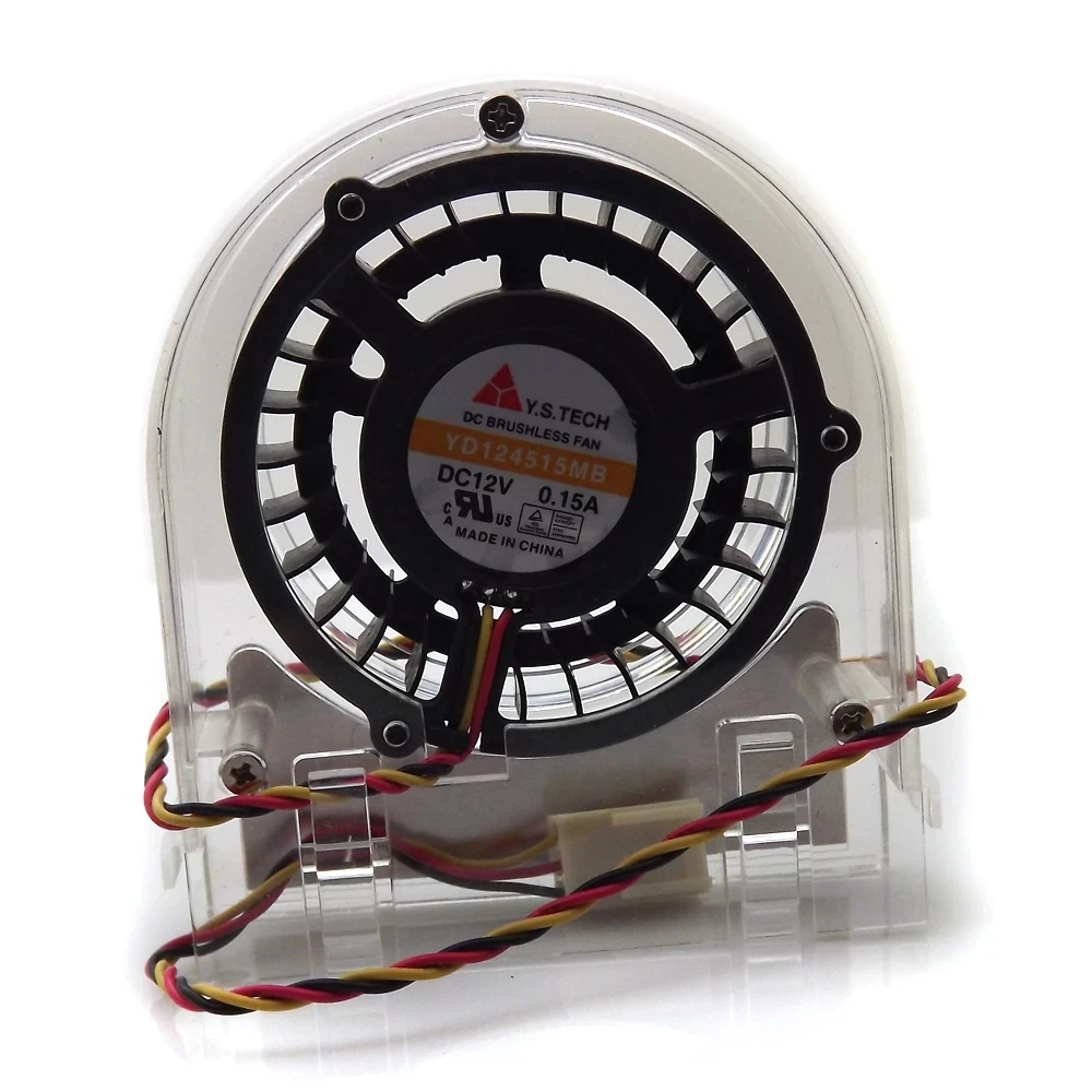 

YD124515MB DC12V 0.15A 3-контактный 3-контактный охлаждающий вентилятор для ASUS P6X58D Premium X58 1366-контактный охлаждающий вентилятор для материнской платы компьютера