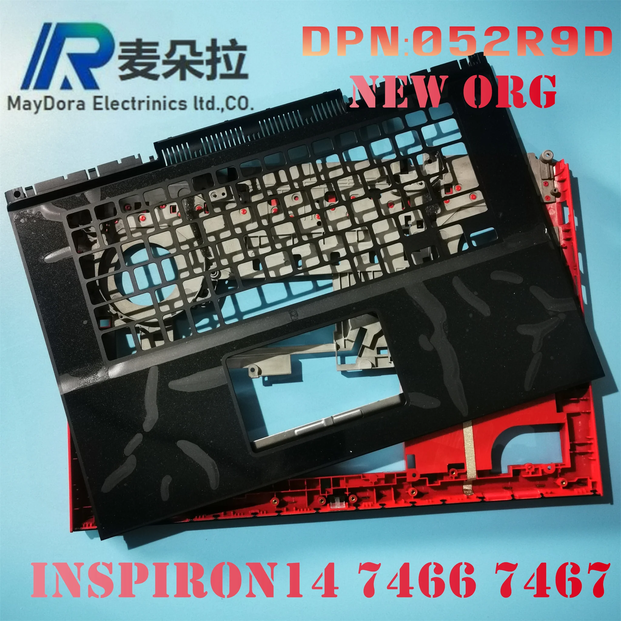 

NEW ORG laptop case for DELL MASTER14 INSPIRON14-7000 7466 7467 Palm rest upper case /bottom base D shell 052R9D 0FWCCN