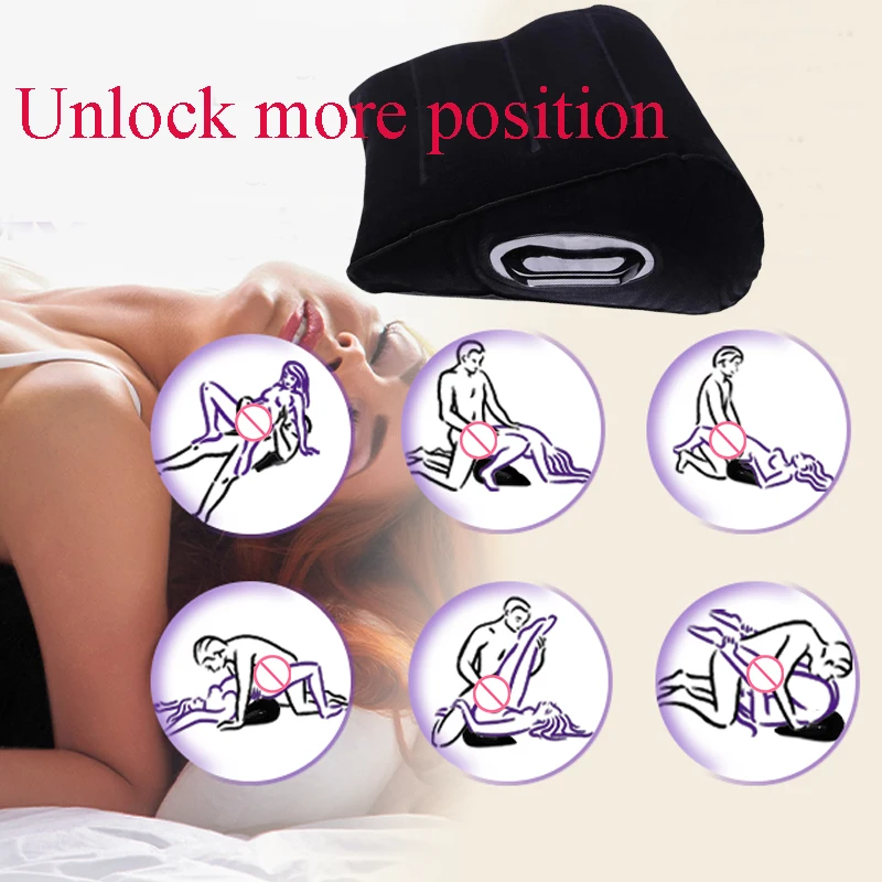 Sex Aid Body Position Pillow Adults Sex Furniture Game Toys Sexy Pillow Inflatable Love Cushion Men Women for Couples