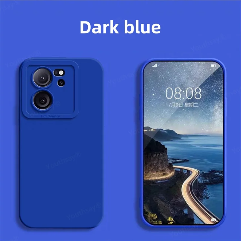 GENERICO Carcasa Funda Para Xiaomi 13T / 13T Pro Silicona Color Violeta