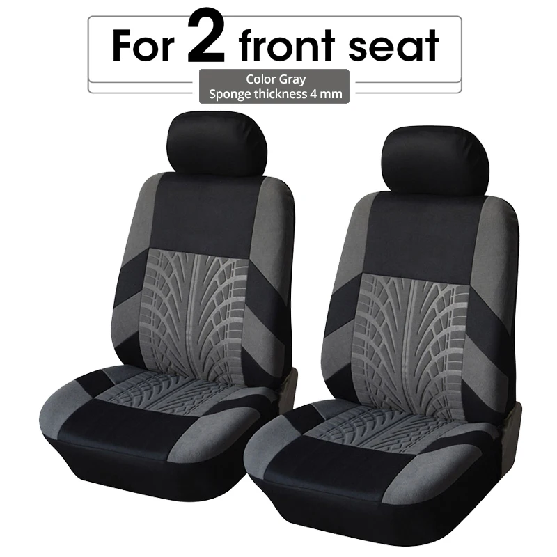 Tampa De Assento De Carro Dianteiro Universal, Protetor De Assento Automático, 2 pcs