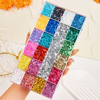 21 Color Chameleon Chunky Glitter Liquid Eyeshadow Glitter Body Gel Festival Glitter Cosmetic Face Hair Nails Makeup 2