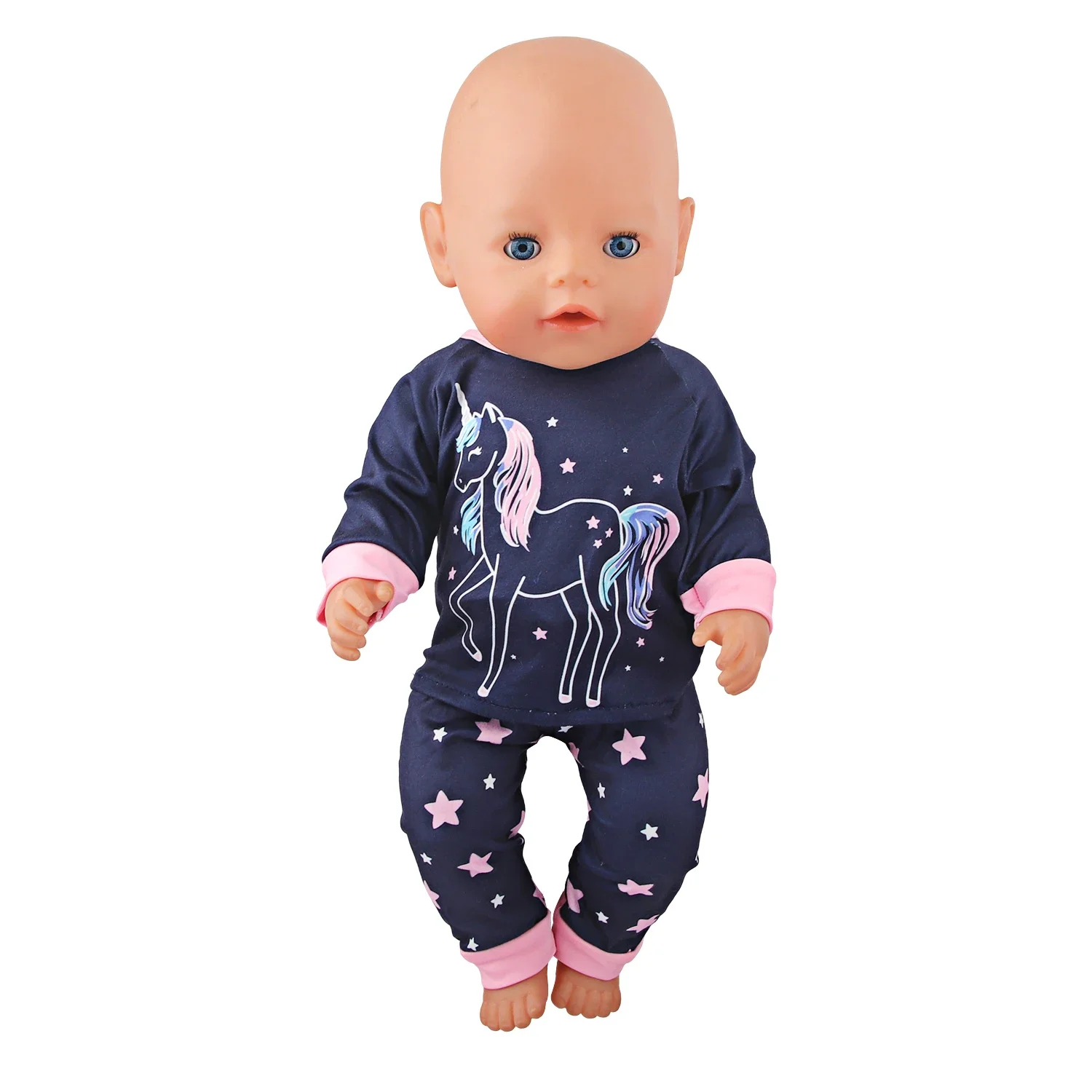 Unicorn & Shark Cartoon Pajama Set
