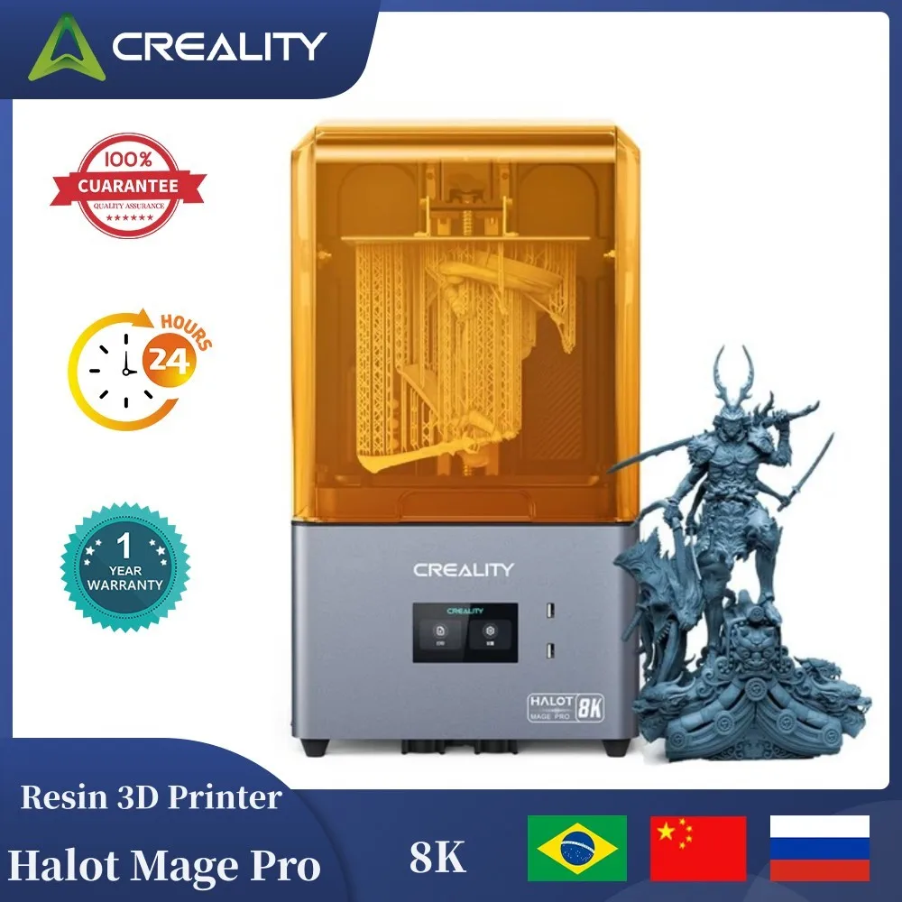 CREALITY Halot Mage Pro 樹脂 3D プリンター 10.3 インチ 8K