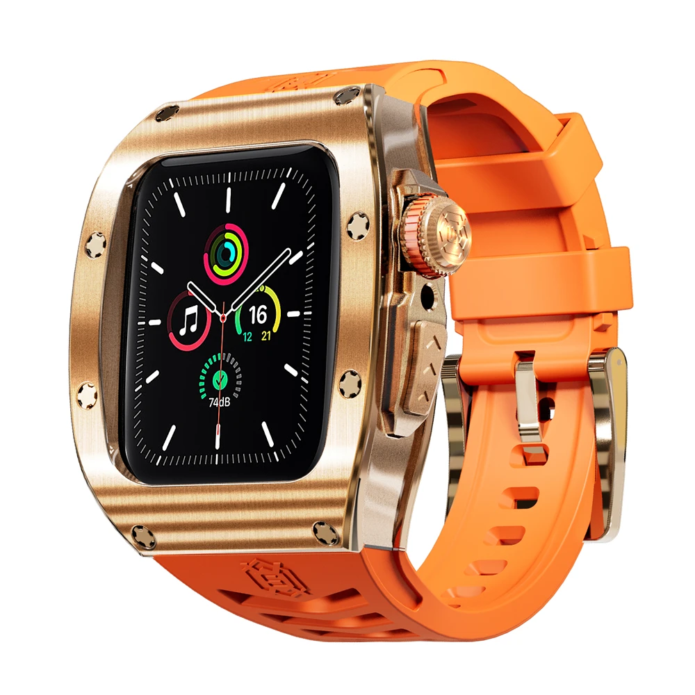 Heavy-Duty Stainless Steel Shockproof Rubber Case
