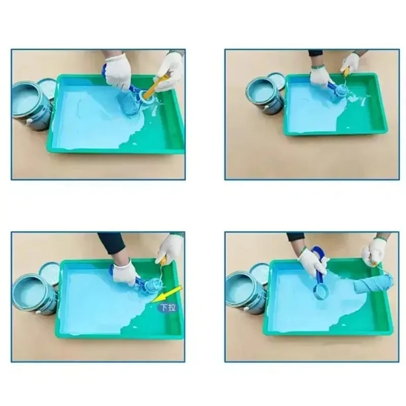 Roller Protector Is An Easy-to-use Tool for Cleaning Paint Rollers. It Is A Convenient Practical Daily Tool for Rotating Rollers