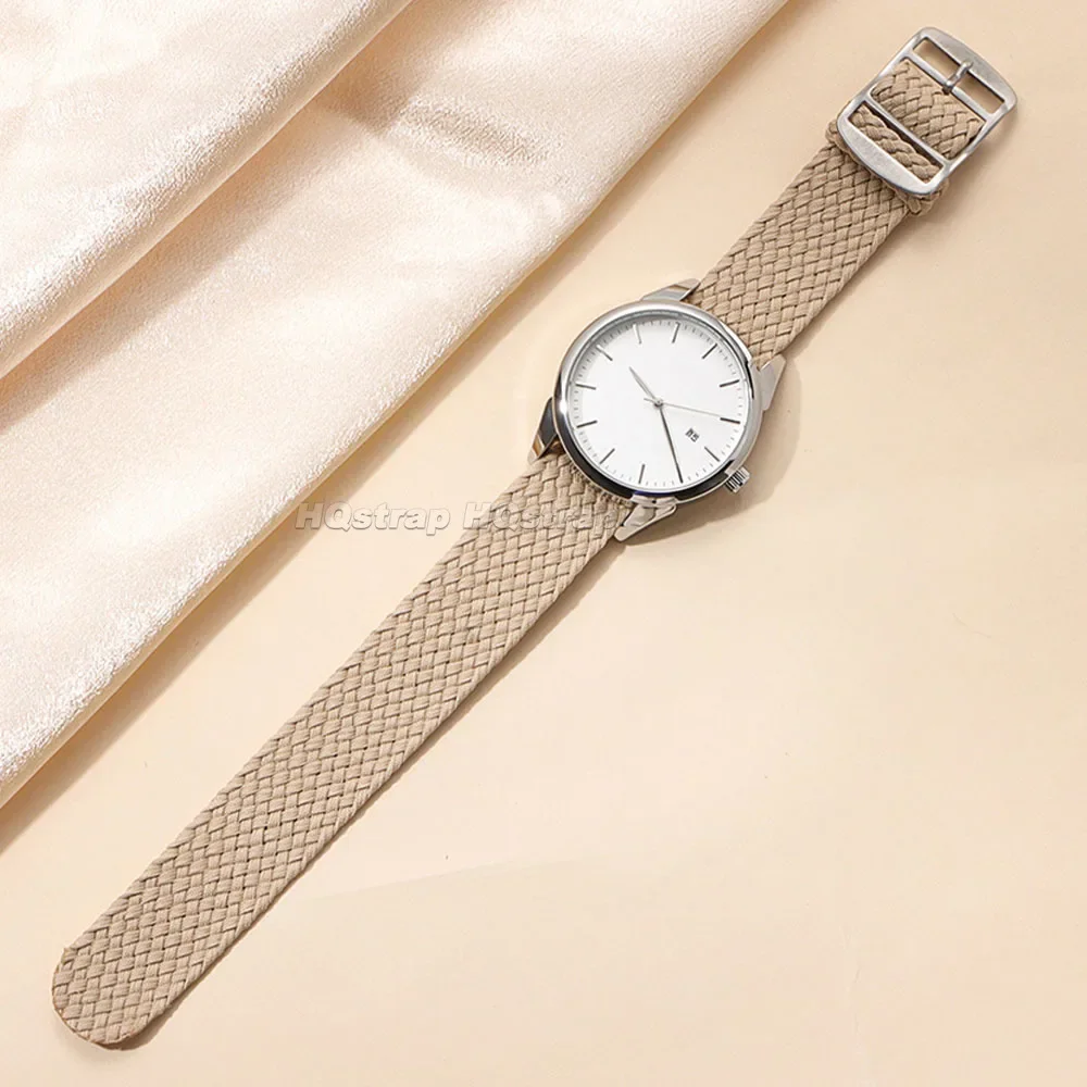 Versatile Nylon Woven Watch Strap - Durable and Stylish Replacement Bracelet