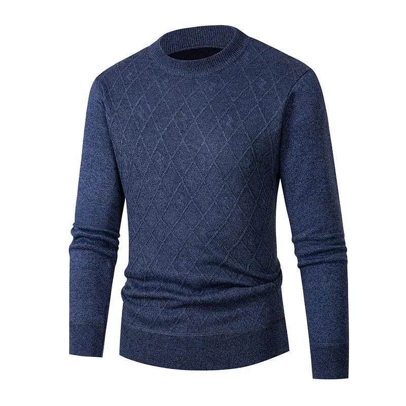 

Men's Casual New Crewneck Thick Sweater Warm Knitted Sweater