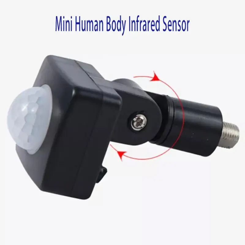 

Mini Human Body Infrared Sensor Ultra-thin Infrared Body Sensor Switch LED Flood light PIR Motion Sensor Adjustable
