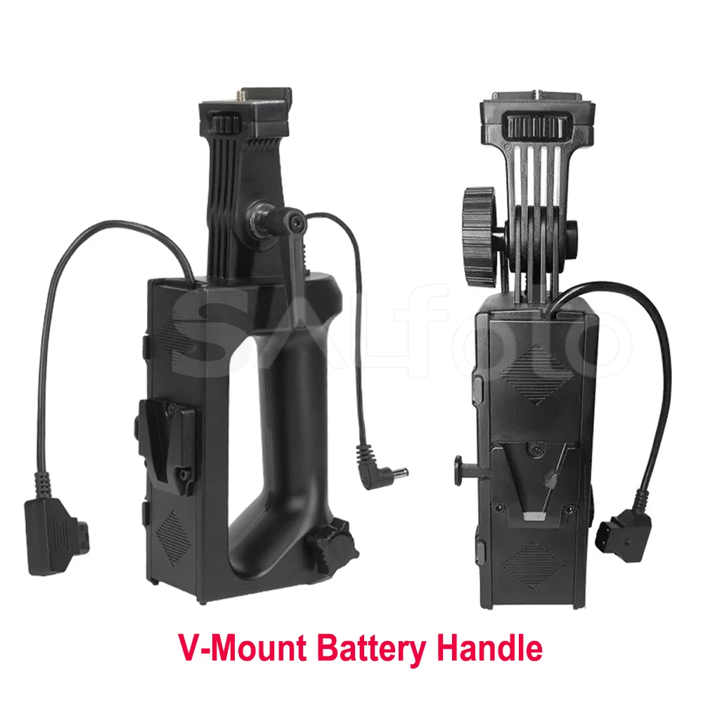 Yongnuo Video Light Bracket NP-F / V-mount Battery Handheld Handle Power Supply Base for YNLUX200 LED Photo Light