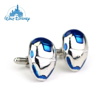 디즈니 마블 공상 과학 영화 어벤져스 MK49 구조 갑옷 커프스 단추, 슈퍼 히어로 캐릭터 페퍼 팟, 금속 커프스 단추, 팬 선물