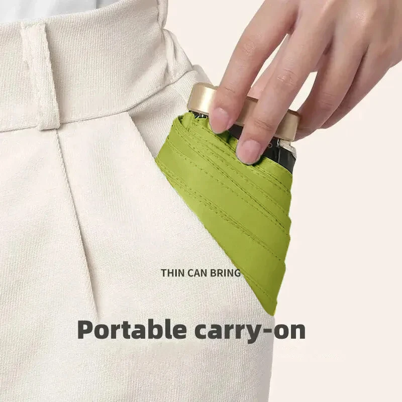 Mini Sun Umbrella Folding UV Protection