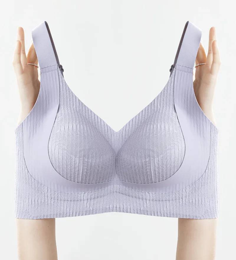 

Женский бесшовный бюстгальтер пуш-ап без косточек, сексуальное нижнее белье для девушек, тонкие бюстгальтеры, женский бюстгальтер, дышащий, собранный, Размеры M, L, XL, XXL, XXXL, 4XL, B, C, D, E, F