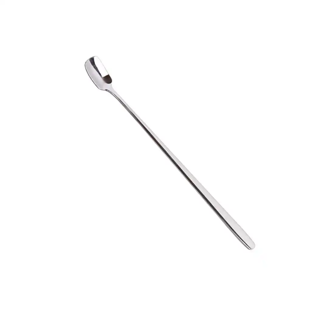 

Stainless Steel Long Handled Coffee Spoons Mixing Spoons Cold Drink Fruit Ice Cream Dessert Tea Spoon Drinking Tools