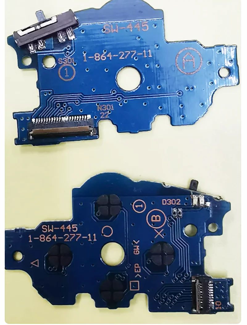 PSP1000ため2000 3000電源スイッチボードpcbから回路