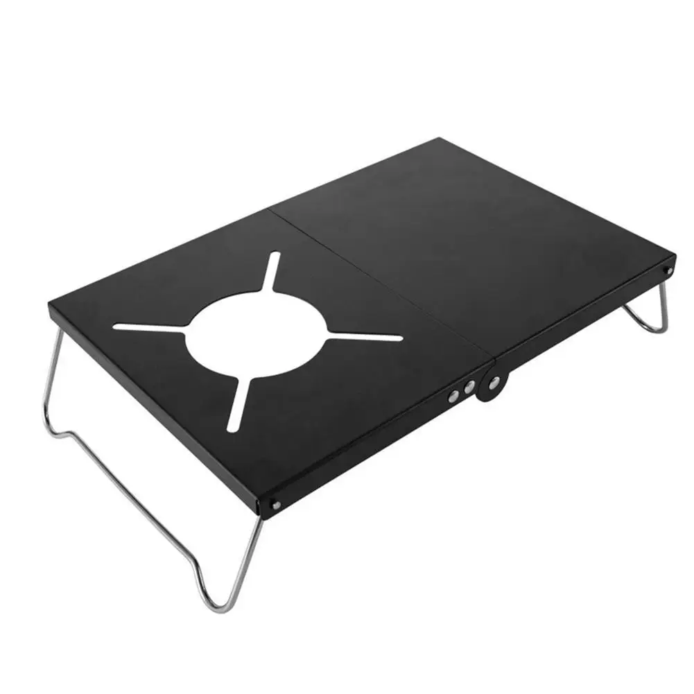 Portable Outdoor Stove Folding Camping Table Heat Heat Insulation Gas Stove Stand For Soto St