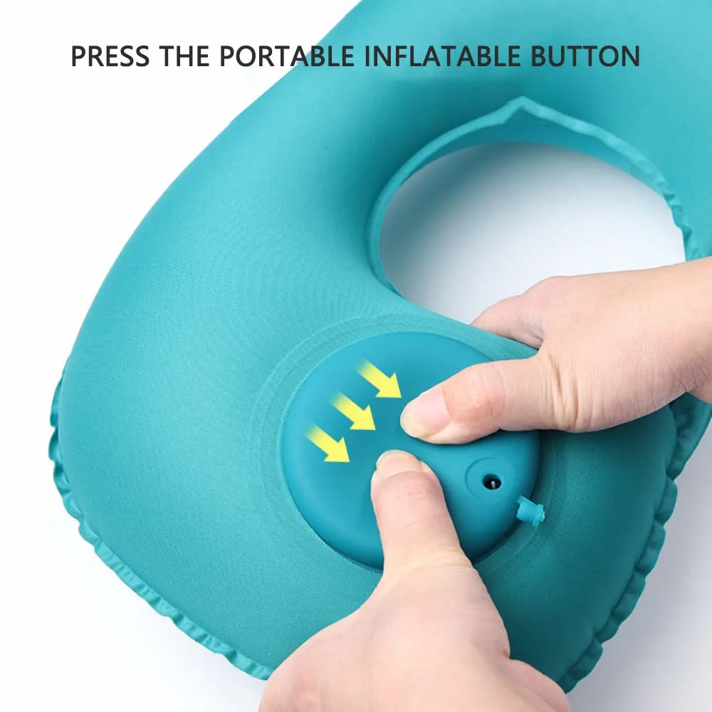 Alpha Neck Pillow – Compact & Self-Filling for Ultimate Travel Comfort - Image 3