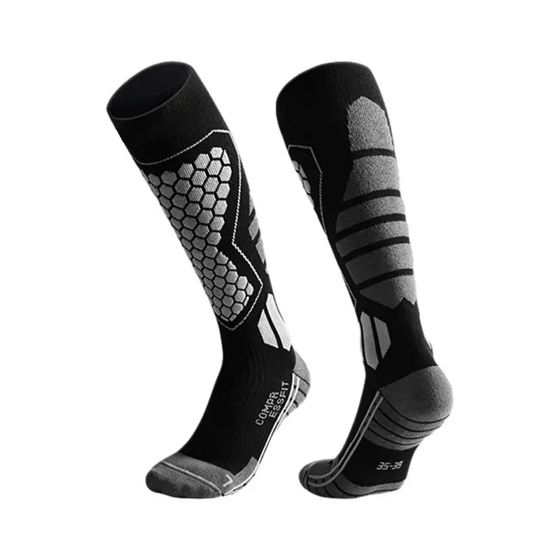

Ski Socks Winter Fleece Men Snowboard Thicken Long Barrel Outdoor Sports Sock Keep Warm Cycling Running Hiking Skiing Sock