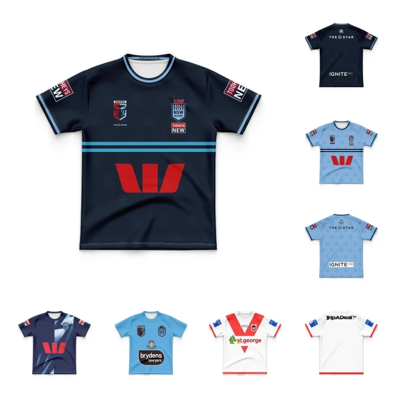 

NSW Blues State of Origin Home / Indigenous / Training / Singlet Kids Rugby Jersey