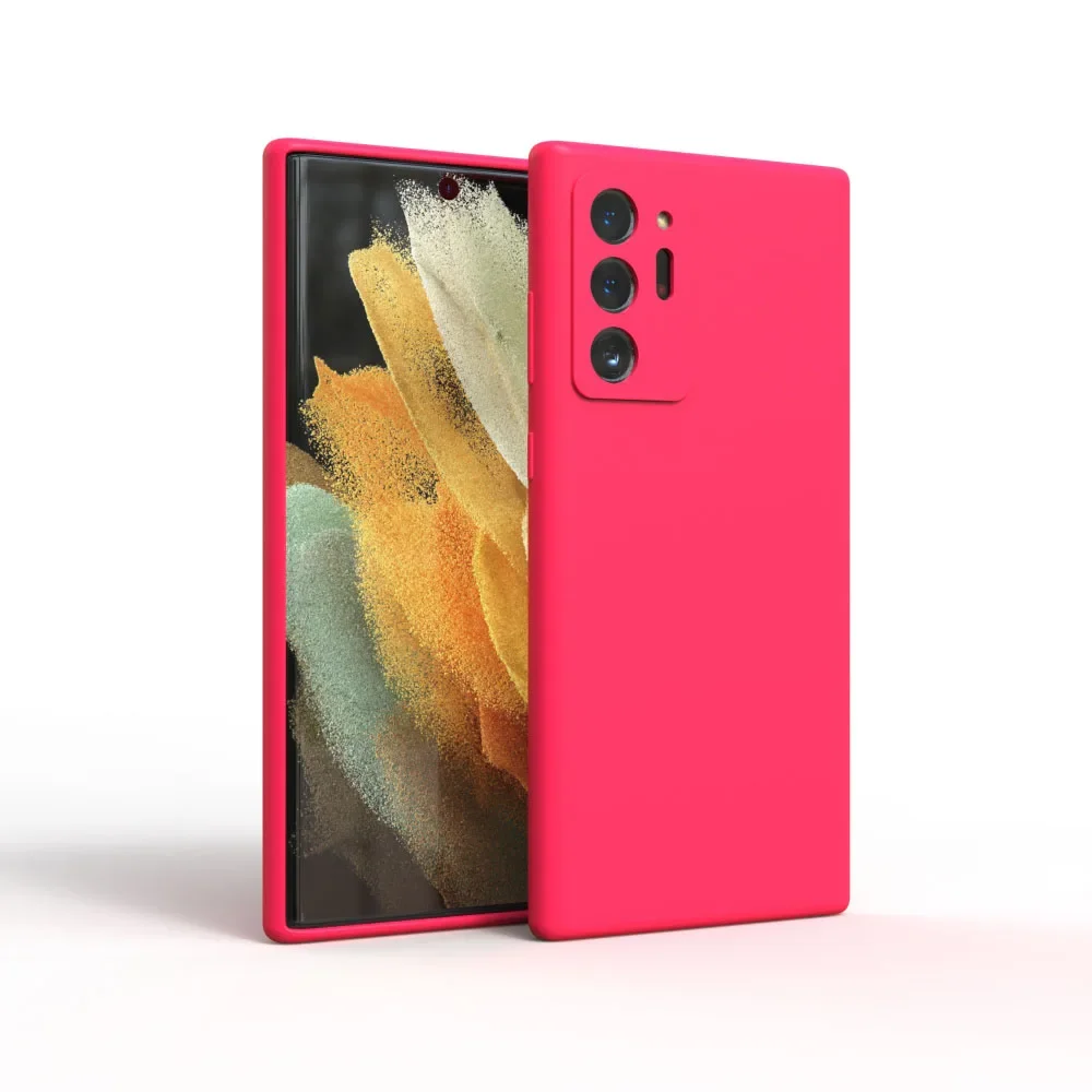Silky Silicone Soft-Touch Protective Case - Full Back Cover