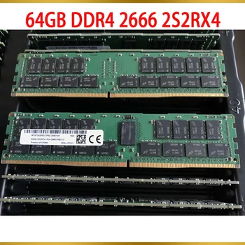 1Pcs For MT 64G 64GB DDR4 2666 2S2RX4 PC4-2666V RAM RDIMM REG Memory