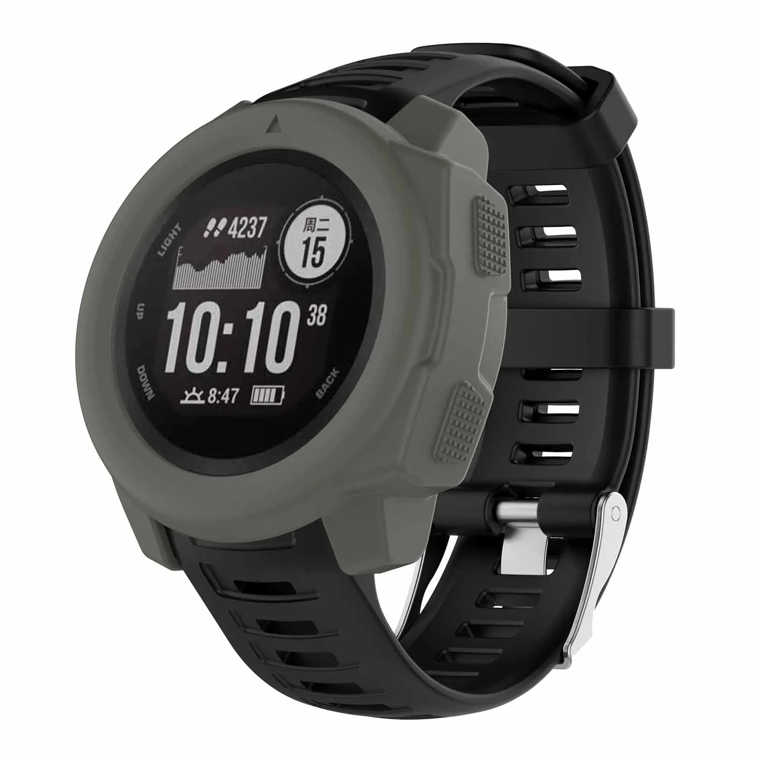 Watch Case For Garmin Instinct Soft and Flexible TPU Hollow Cover Watch Protection Shell Smart Accessories