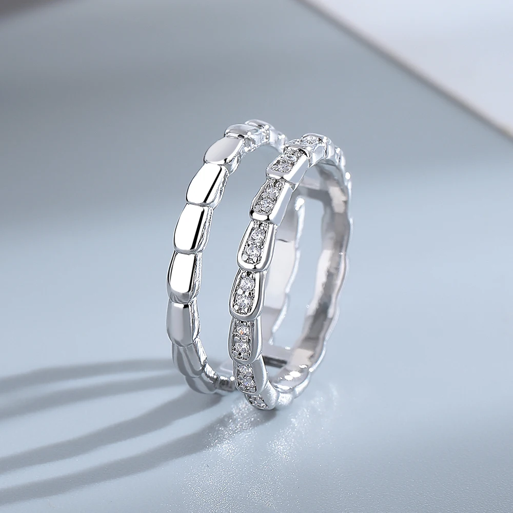 Anillos De Plata 925 Ajustables Para Pareja - Diseño Ángel/Demonio, Blanco Y Negro, Regalo De Amor