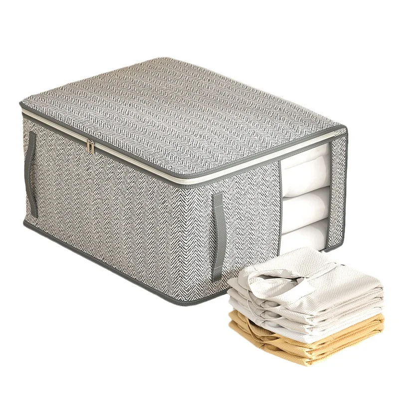 Household Quilt Storage Bag for Clothes Quilt Organiser Large Capacity Clothing Storage Basket Moving Bags High Quality